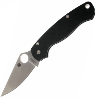 Нож складной SPYDERCO Para Military 2 G-10 Black